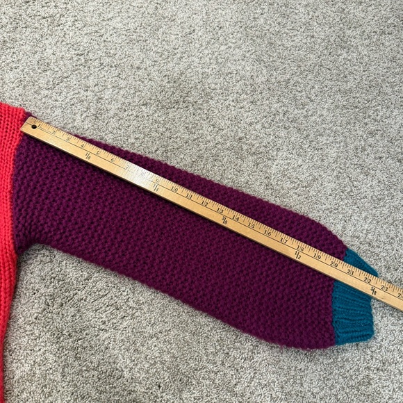 Natural Life COLOR BLOCK Cardigan Sweater S-M - Picture 7 of 9